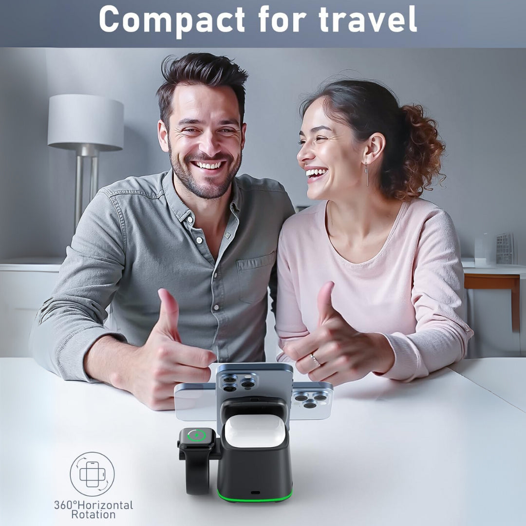 3 in 1 Wireless Charger Station