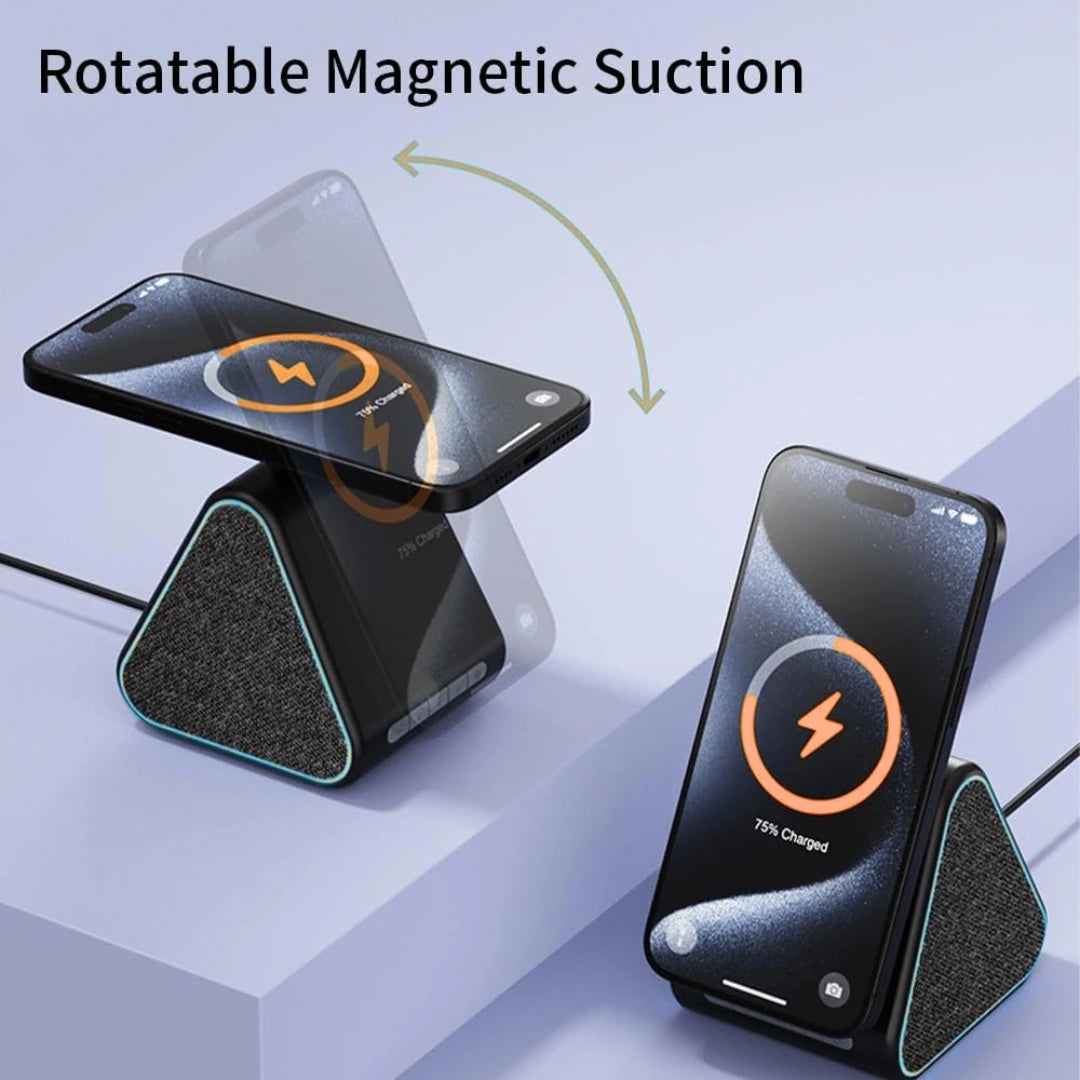 2 in 1 Audio Wireless Charger