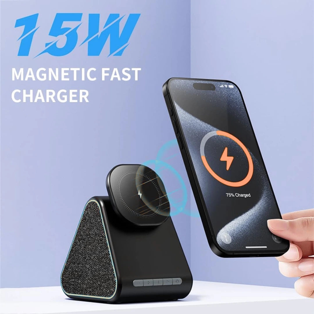2 in 1 Audio Wireless Charger
