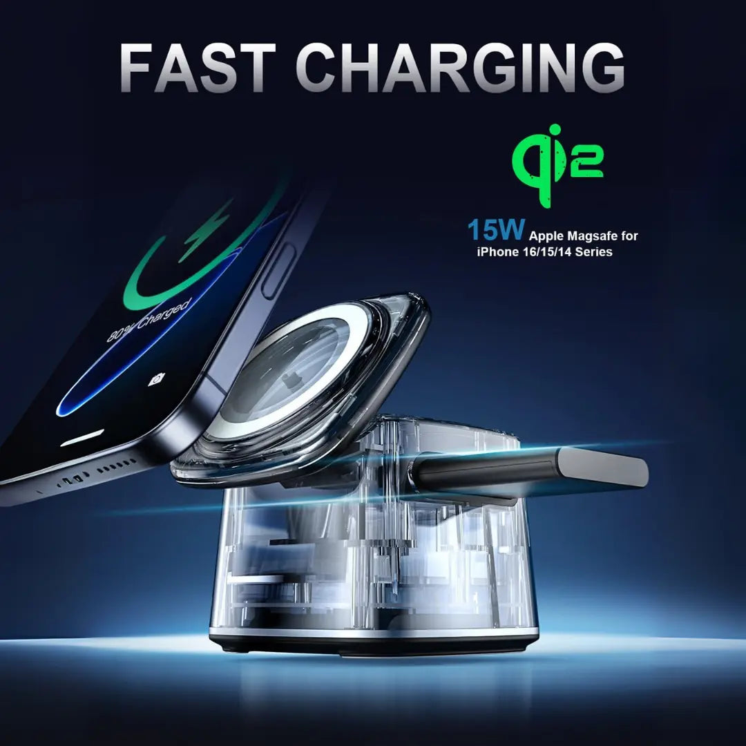 3 in 1 Wireless Charger Station
