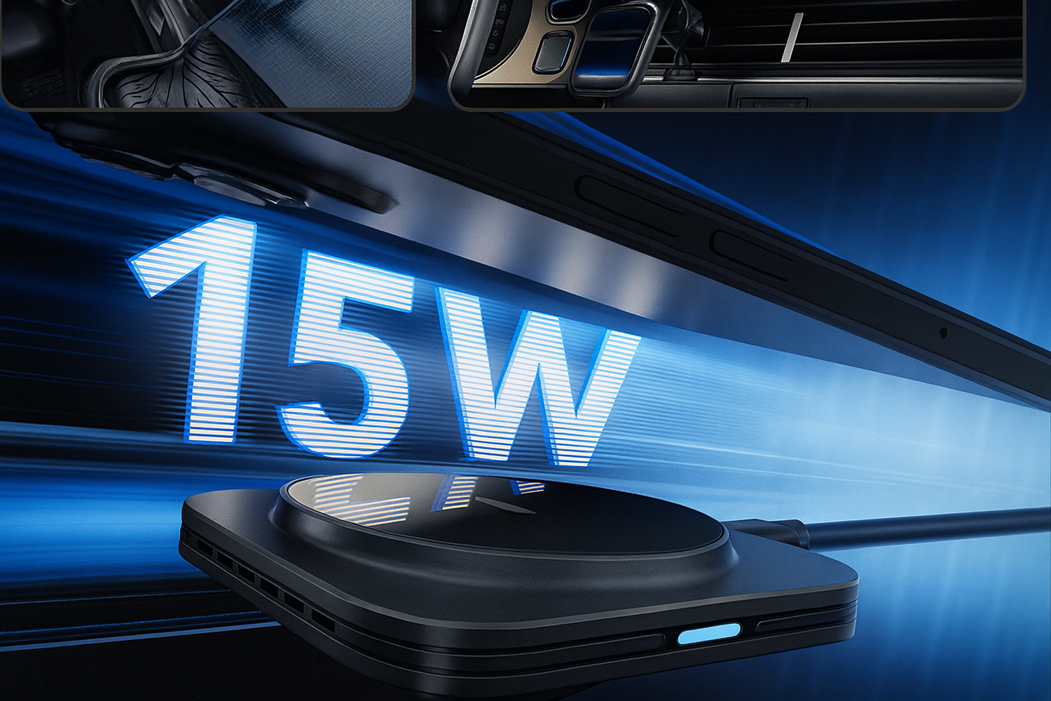 Wireless Car Charger Mount