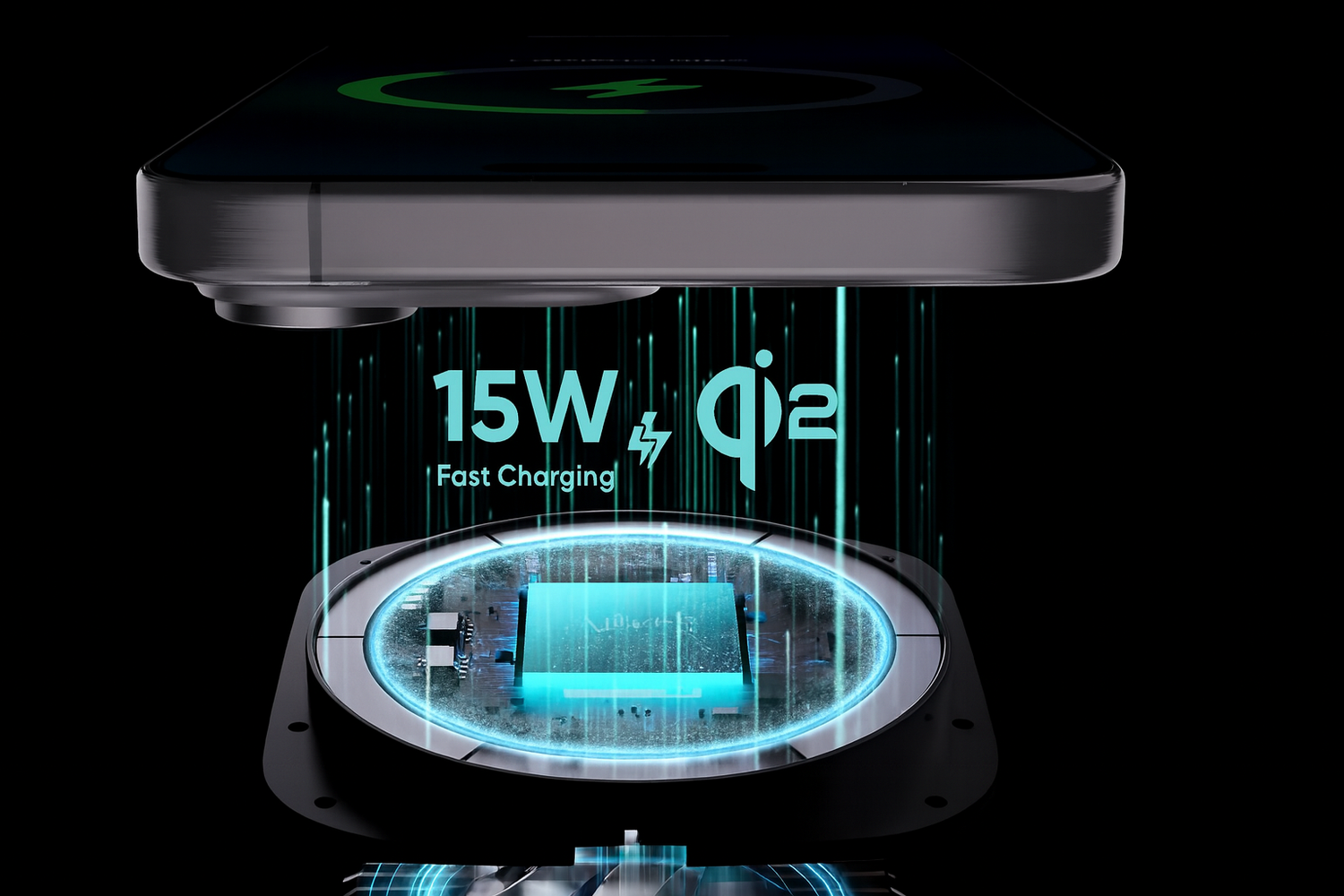 15W Fast Wireless Car Charger,