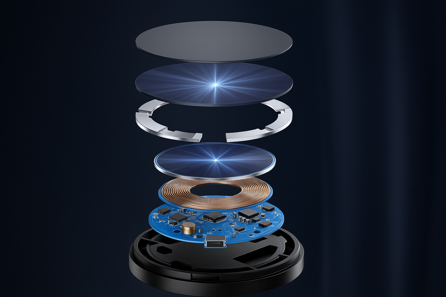  Strong Magnetic Grip Car Charger 