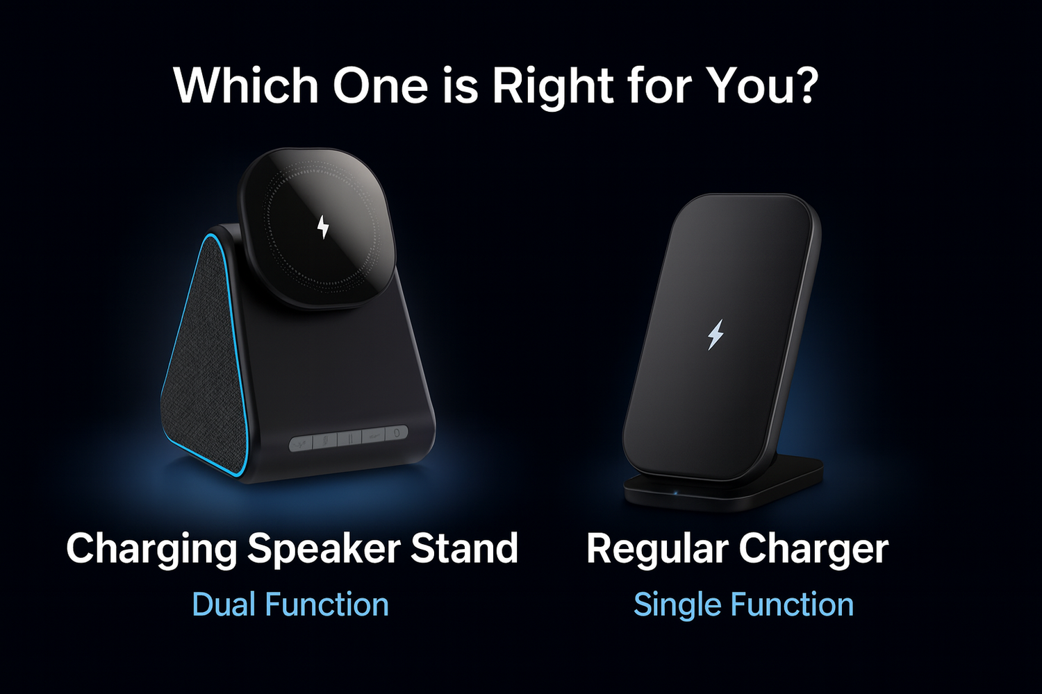 Charging Speaker Stand