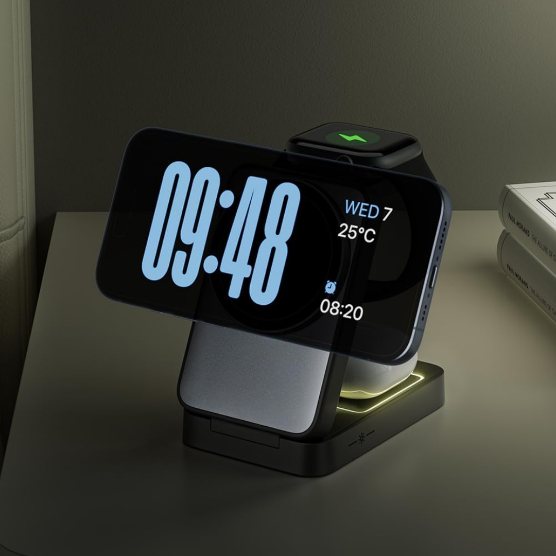 FoldMag 3 in 1 Magnetic Wireless Charger