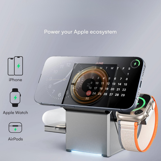MagCube 3 in 1 Wireless Charger