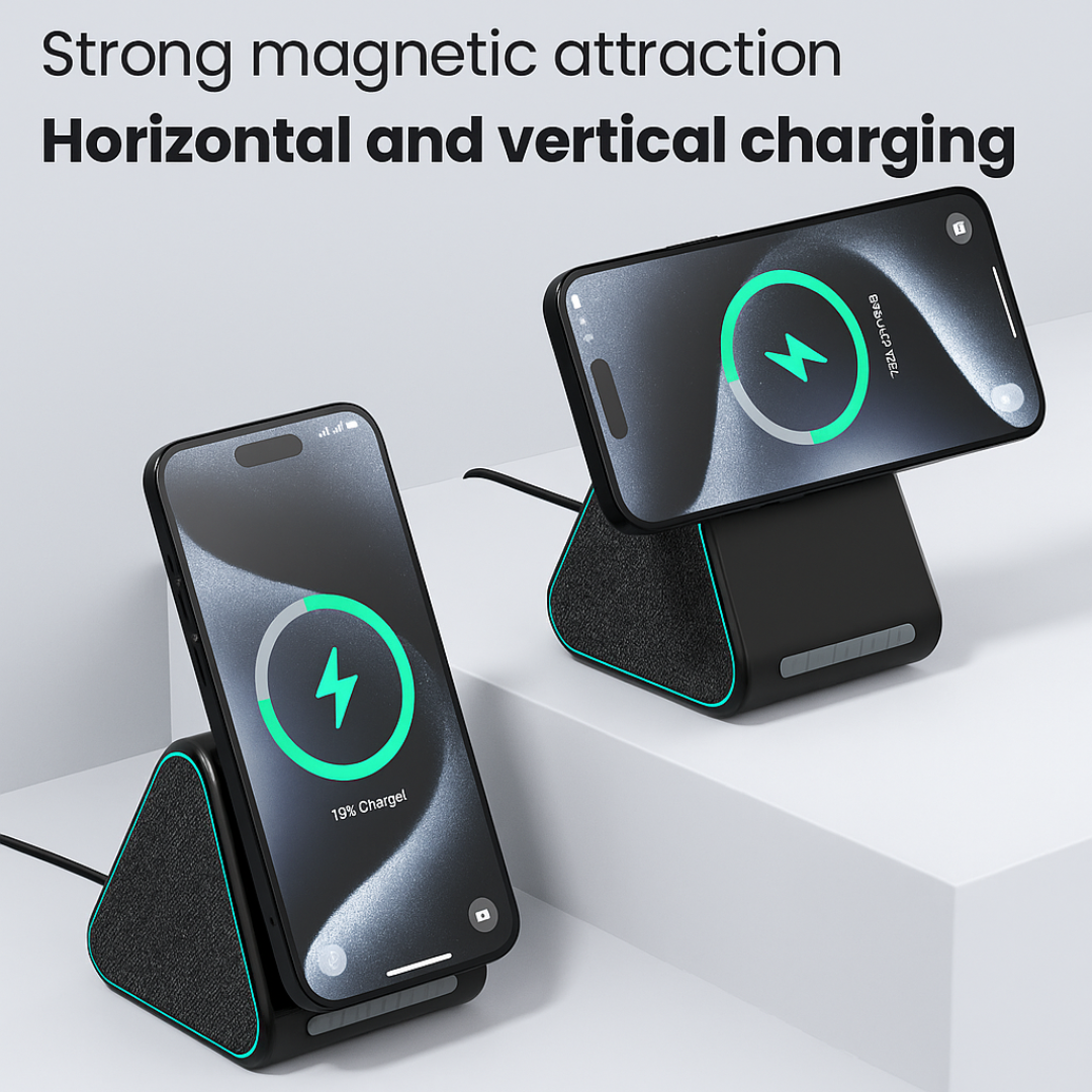 2 in 1 Audio Wireless Charger