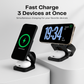 Foldable 3 in 1  Wireless Charger