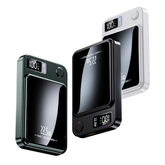 Magnetic Wireless Portable Power Bank