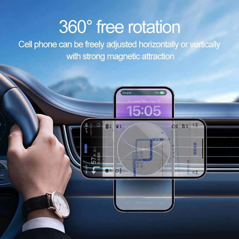 Qi2 Wireless Car Charger