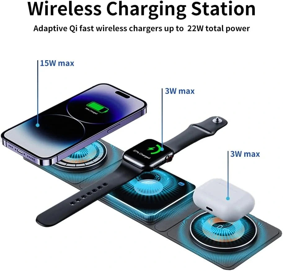 Power Pro 3 in 1 Wireless Charger